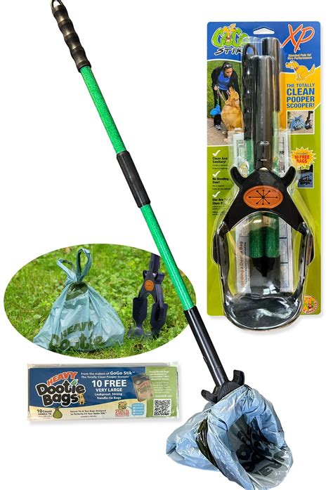 super duper pooper scooper plastic bags|poop scooper with bag attached.